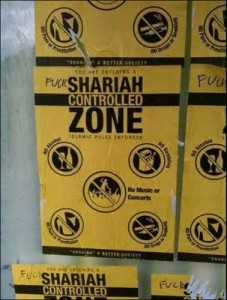 Zona sob controle da "Sharia" em Londres. Efeito da pusilanimidade politicamente correta...
