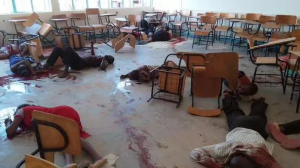 Atentado covarde do terror muçulmano ao campus universitário do Quenia, em 2015 - 150 mortos