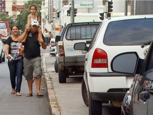 Segregação sistemática de quem anda a  pé