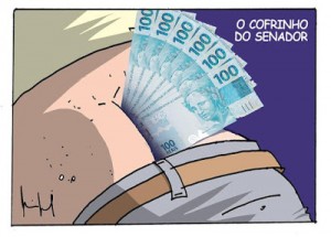 Polícia Federal encontrou dinheiro entre as nádegas do senador Chico Rodriges (DEM-RR), vice-lider do governo Bolsonaro no Senado