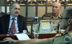 Aldo Rebelo com os chefes militares - interlocução e maturidade ante a crise