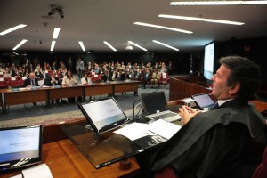Ministro Fux preside audiência pública sobre a nova lei florestal no STF (foto:Ascom-STF)