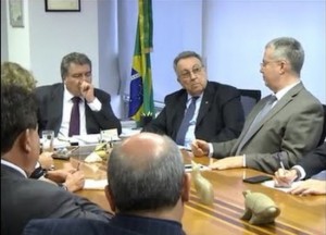 Representantes da CNA com o Ministro de Meio Ambiente Sarney Filho