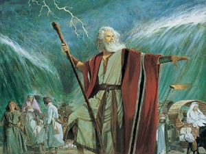 Moisés - arquétipo do salvador usado até por Cristo (no entanto, nunca foi populista)