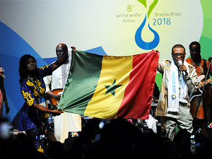 Senegal, na África, vai sediar o próximo Fórum Mundial da Água.(Jorge Cardoso/8º FMA)