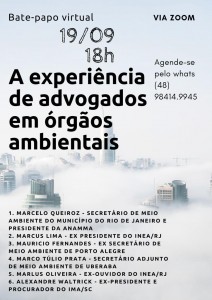 (Chamada do evento que circulou nas mídias virtuais)